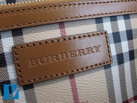 fake burberry stamp|how to spot a burberry bag.